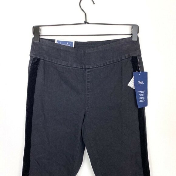 NEW Charter Club Cambridge Slim Pull On Jeans 4 Petite - Picture 3 of 9